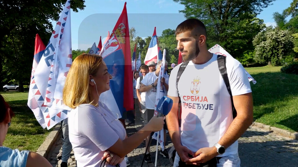 Đoković: Pešačenje do Beograda simboličan način borbe za Srbiju i za otadžbinu