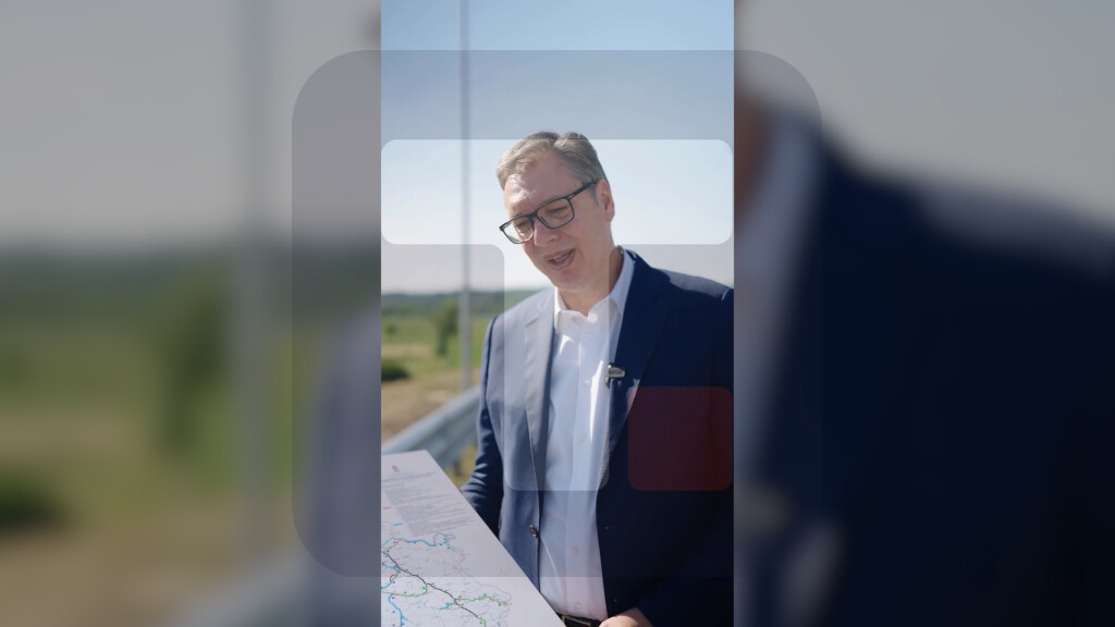 Vučić: Ponosan što danas otvaramo novu deonicu Moravskog koridora i što nastavljamo da povezujemo Srbij