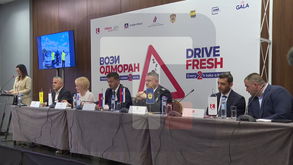Počela kampanja "Vozi odmoran" - na svaka dva sata pauza od 15 minuta