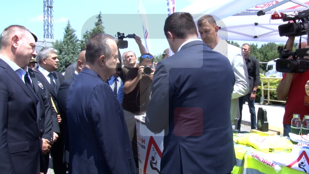 Dačić i Toškovski zajedno obišli granični prelaz Preševo