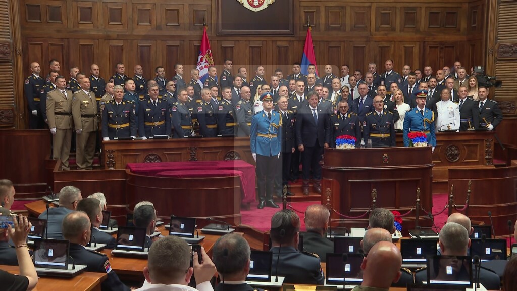 Svečanost povodom završetka školovanja 15. klase VSBO i oficira 68. klase GŠU