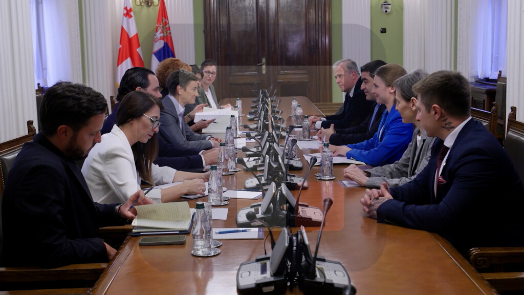 Brnabić na sastanku sa predsednikom Parlamenta Gruzije Šalva Papušvilijem