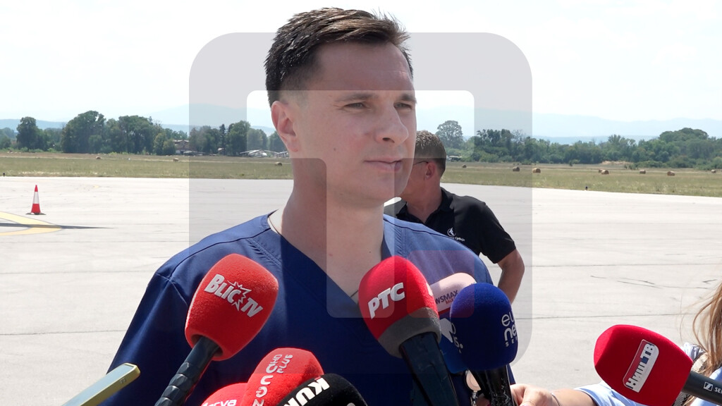 Nikolić: Uspešno obavljen prvi let od Tivta do Niša, transportovana četiri pacijenta