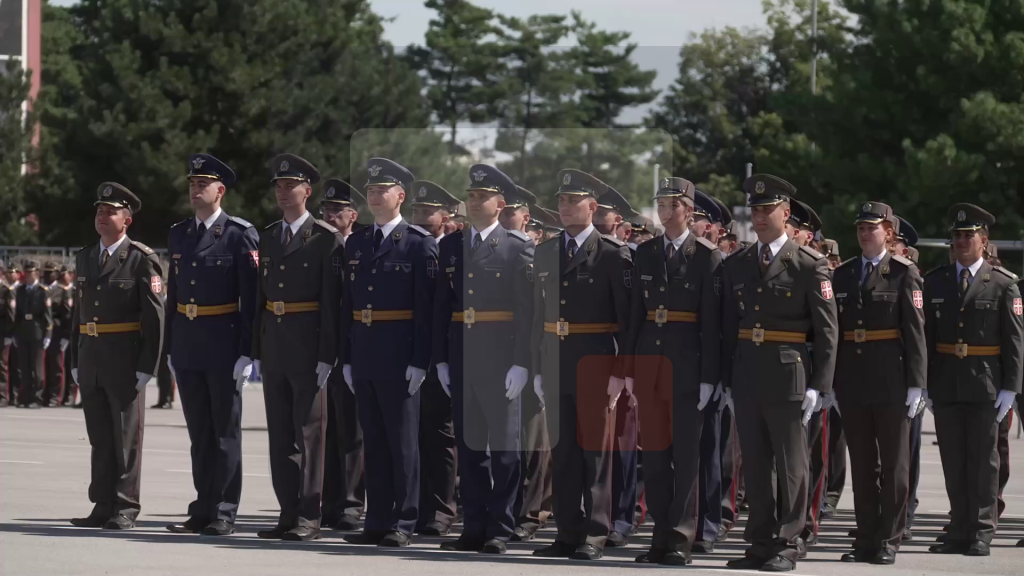 Na Banjici održana generalna proba promocije najmlađih oficira Vojske Srbije