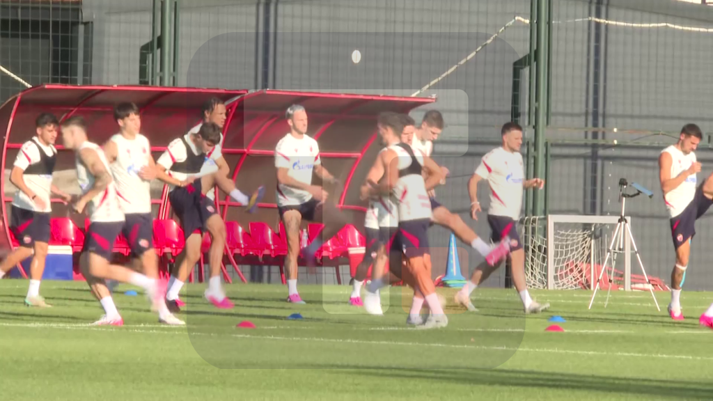 Trening Crvene Zvezde pred revanš meč protiv Larna