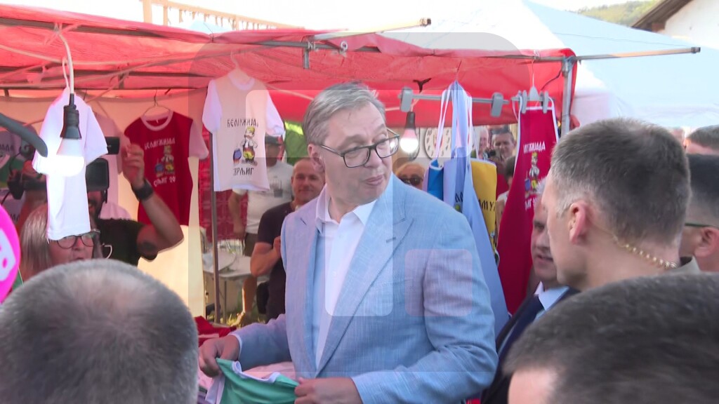 Vučić na manifestaciji "Belmužijada“ u Svrljigu