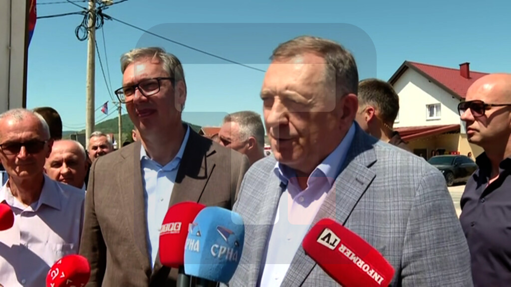 Dodik: Možda nije najvažnije da dobijemo novac, koliko je važno da predsednik Vučić danas tu
