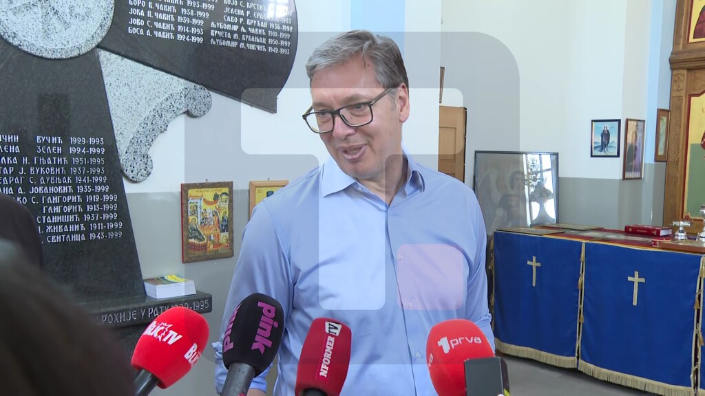 Vučić: Da nam nema crkve ni tih dvadesetoro ne bi bilo ovde
