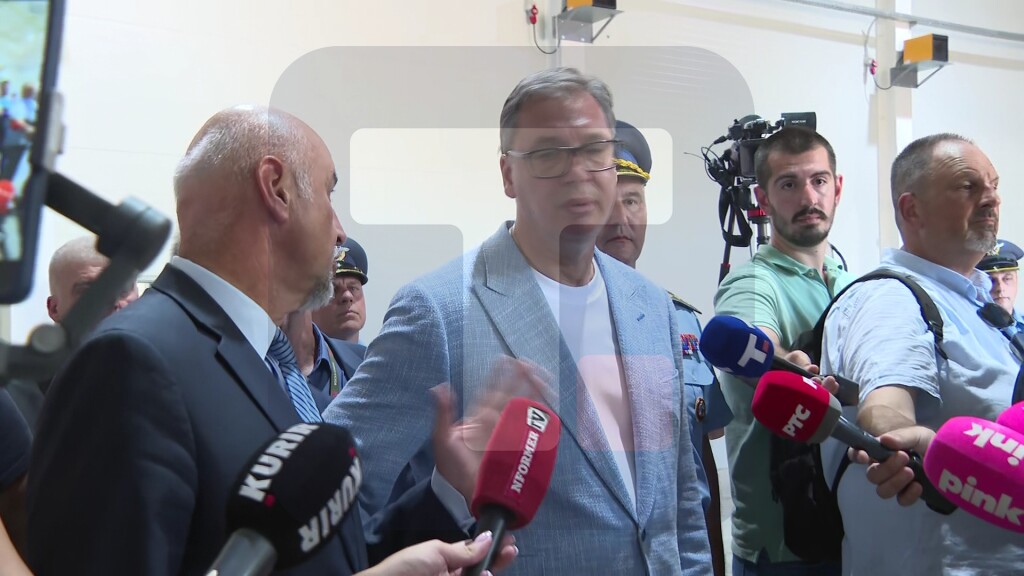 Vučić u obilasku pogona  FAP u Priboju