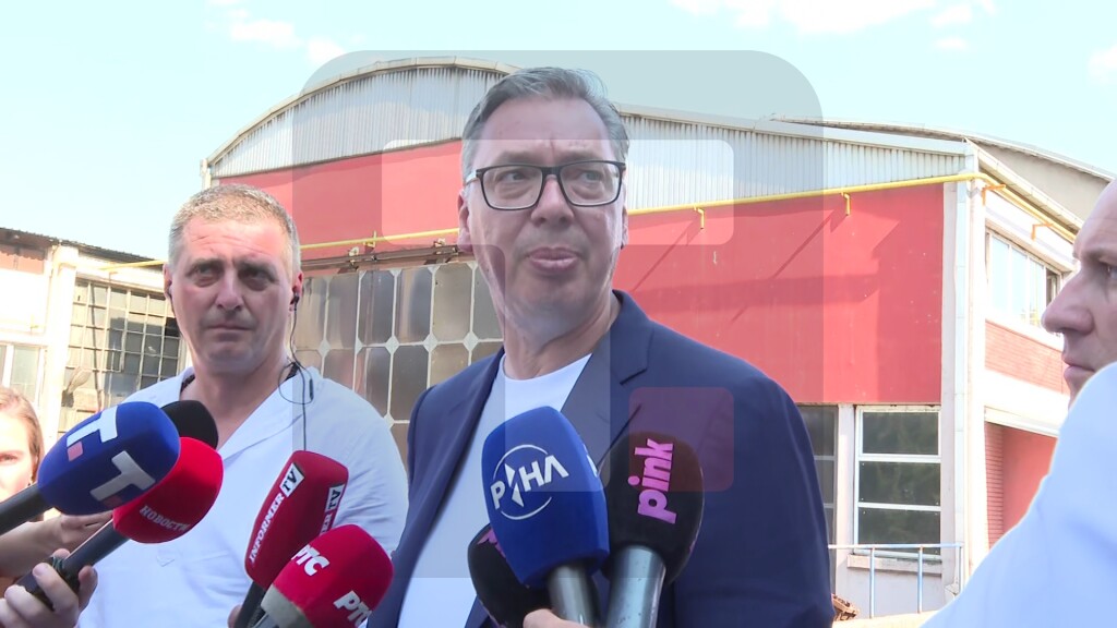 Vučić: Neće biti gašenja livnice u Guči, dogovorili smo više posla i veći broj radnih mesta