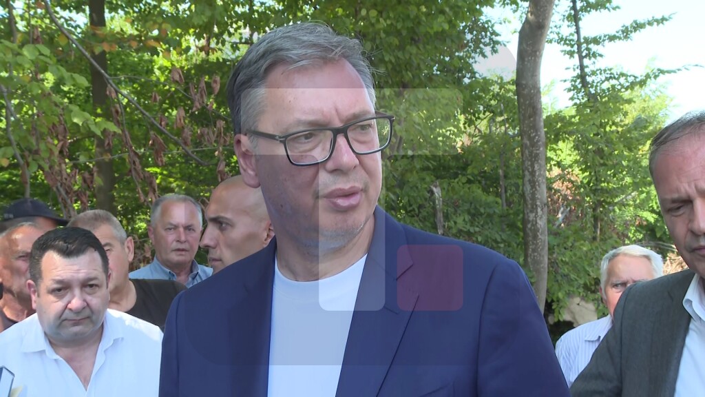 Vučić: Nisam video da su ljudi zahvalni kao ovde zbog infrastrukturnih radova