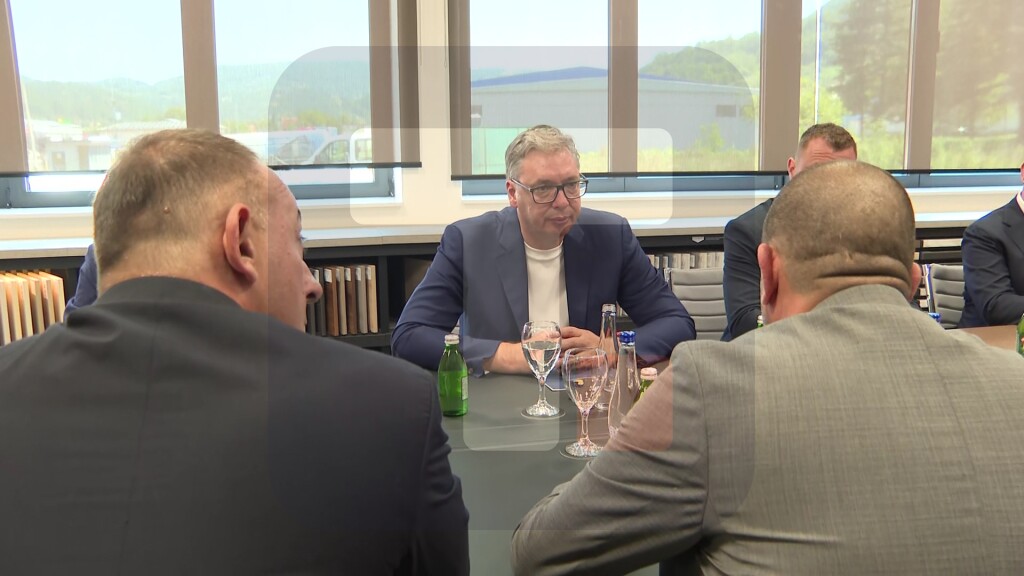 Vučić u poseti kompaniji Matis u Ivanjici