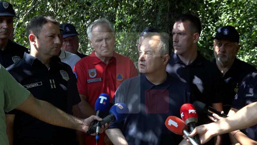 Dačić: Na ovom području nema otvorenog plamena