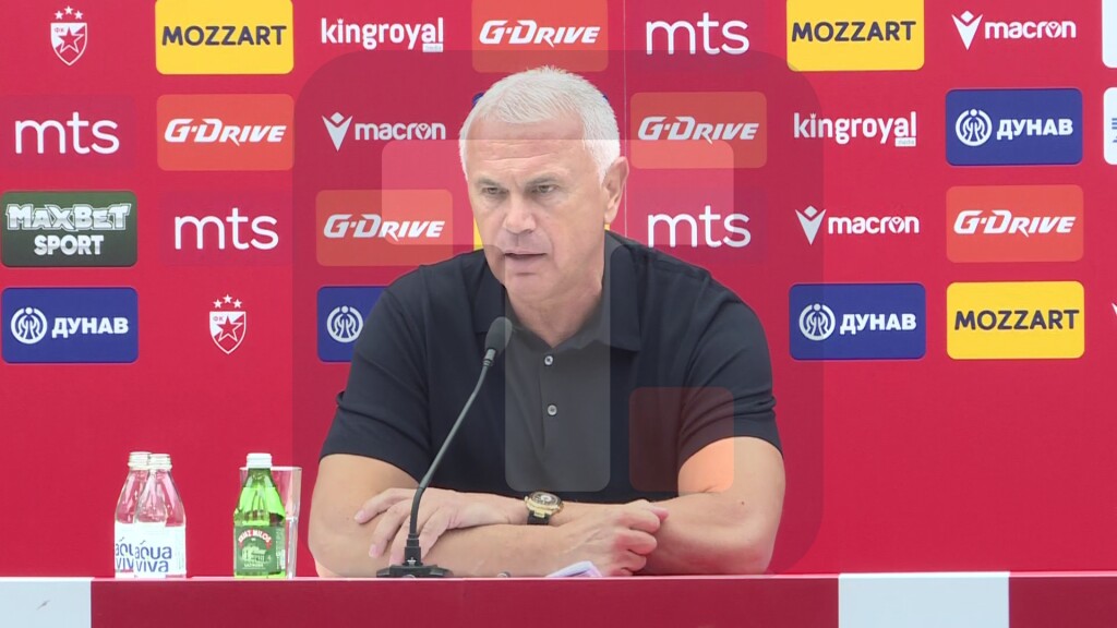 Terzić: Crvena zvezda ima veliki broj igrača, moramo da se rasteretimo
