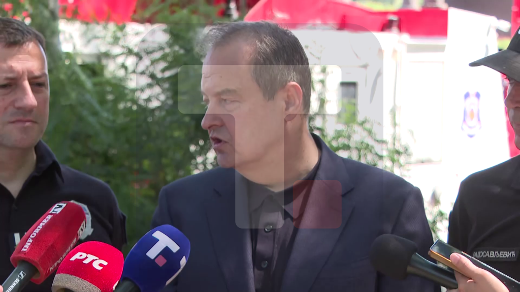 Čaušić: Požar u Gornjem Milanovcu koji je bio izazovan je lokalizovan