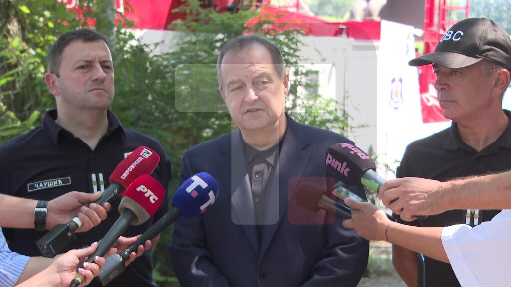 Dačić: Bez logistike koju imamo u Ministarstvu unutrašnjih poslova, ovaj sektor teško može da funkcioniše