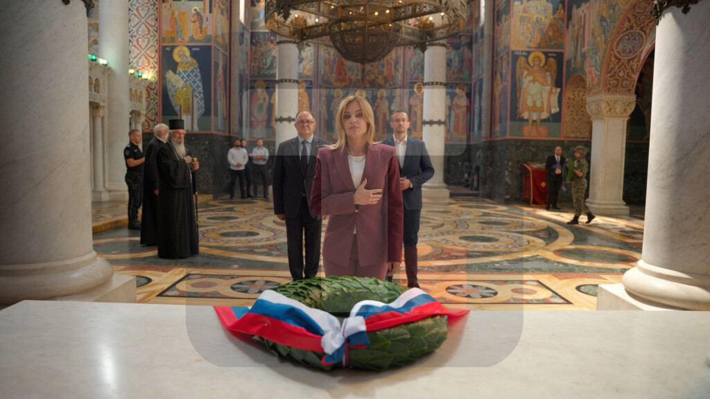 Đurđević predvodila ceremoniju povodom 105.godina upokojenja Petra I Karađorđevića